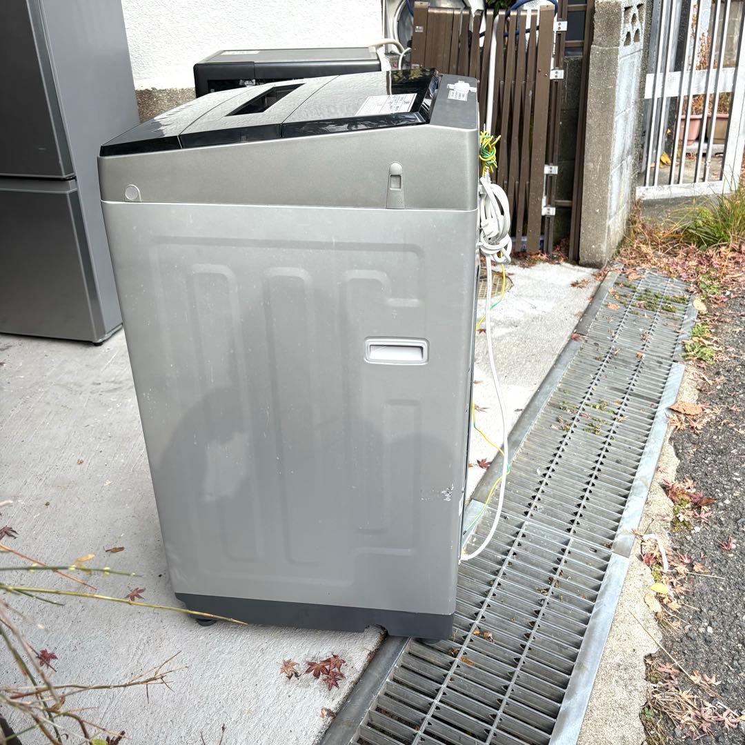 AQUA 20222021年冷蔵庫洗濯機セット　1人暮らしセット　分解洗浄済み