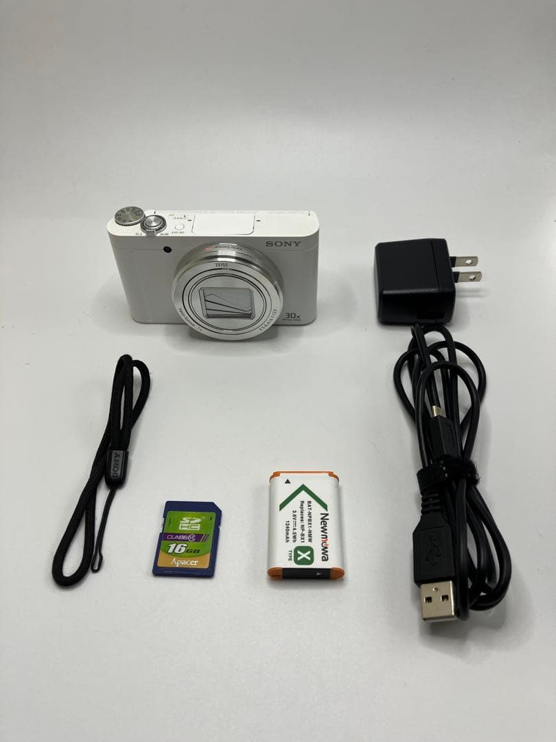 【返品保証・良品】SONY Cyber-shot DSC-WX500 ホワイト