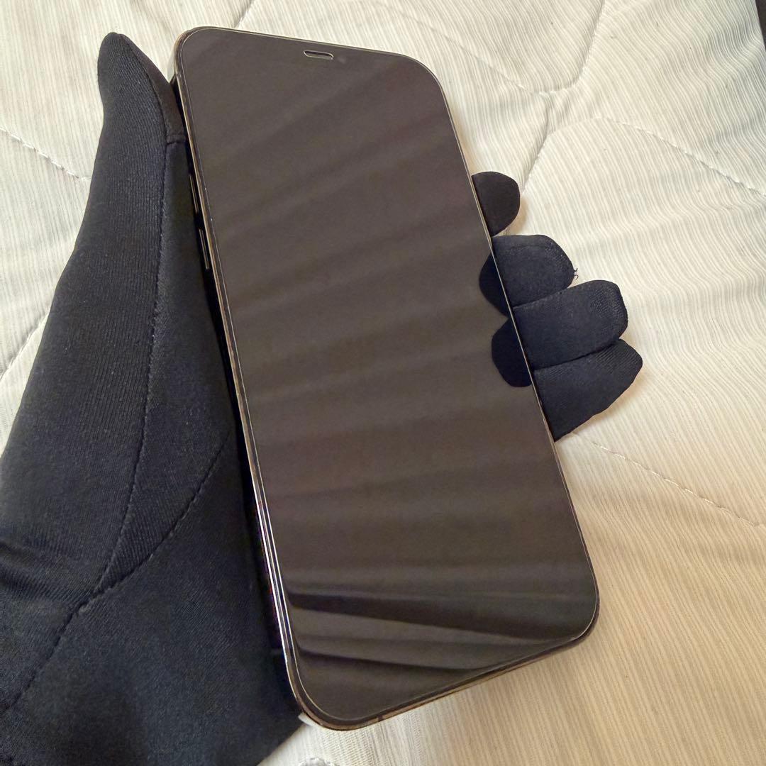 【美品】iPhone 12 ProMax 256GB グラファイト SIMフリー