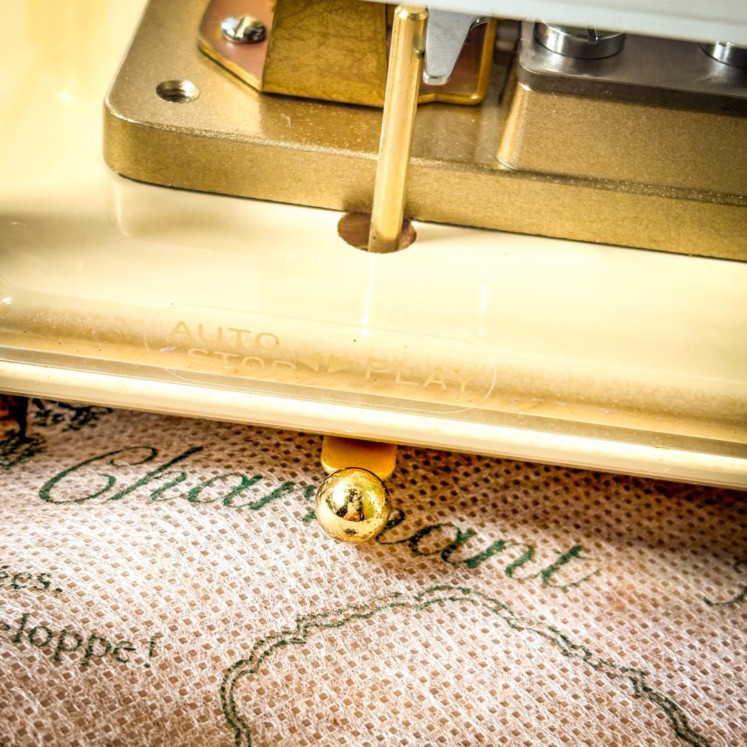 SANKYO ORPHEUS オルゴール アクリルケ－ス　５０弁　オルフェウス