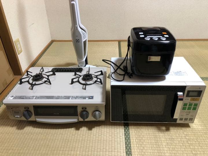 一人暮らしを始める方へ  家電(^ ^)