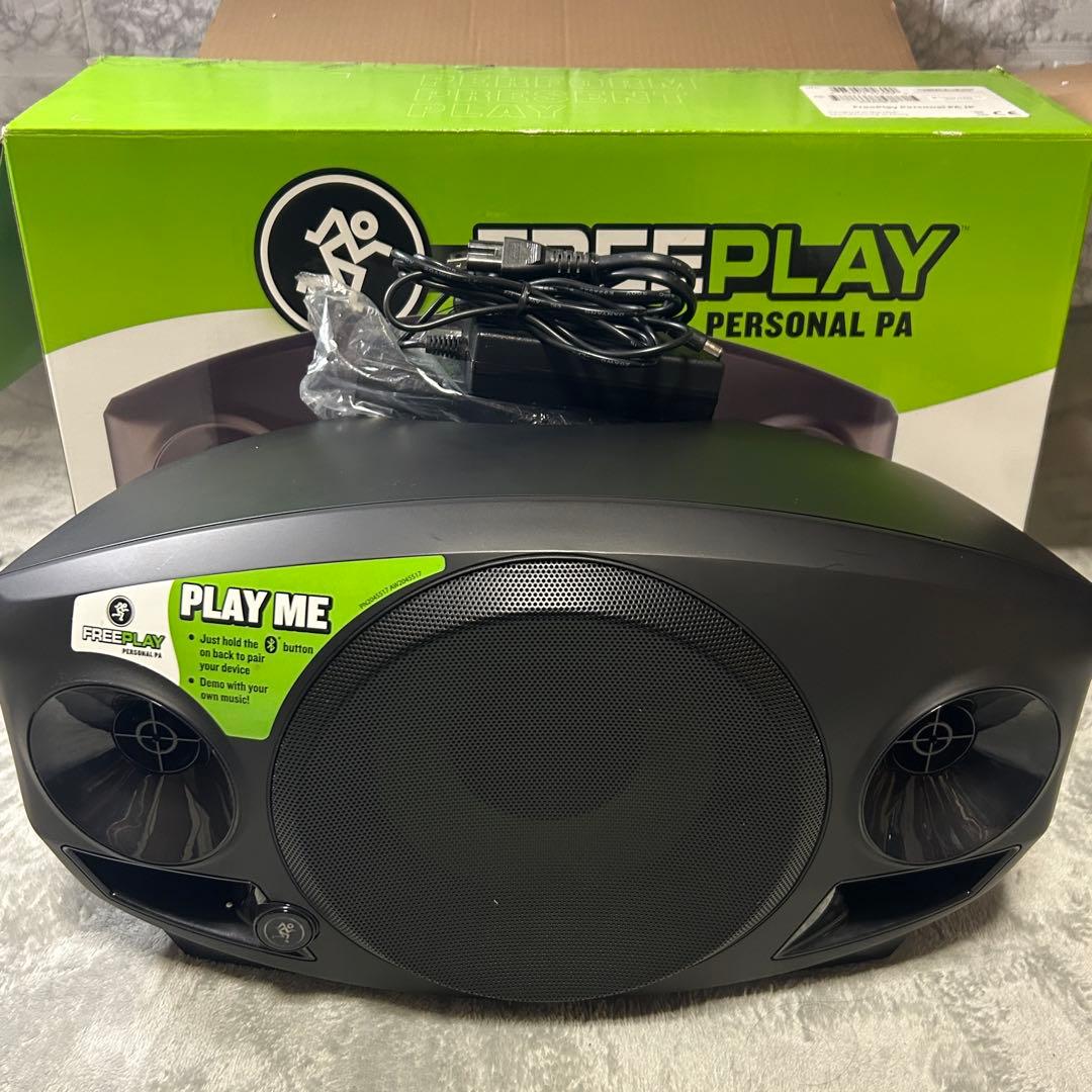 【美品•名機】MACKIE FreePlay ポータブルPAスピーカー