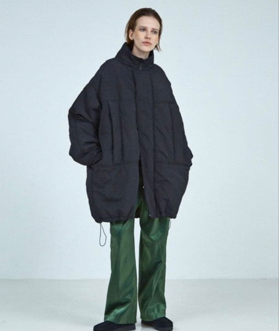 NOMINE モンスターパーカー ブラック ダウン 中綿 ジャケット