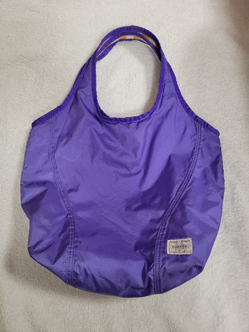 希少‼️PORTER リバーシブル パープル 紫 トートバッグ