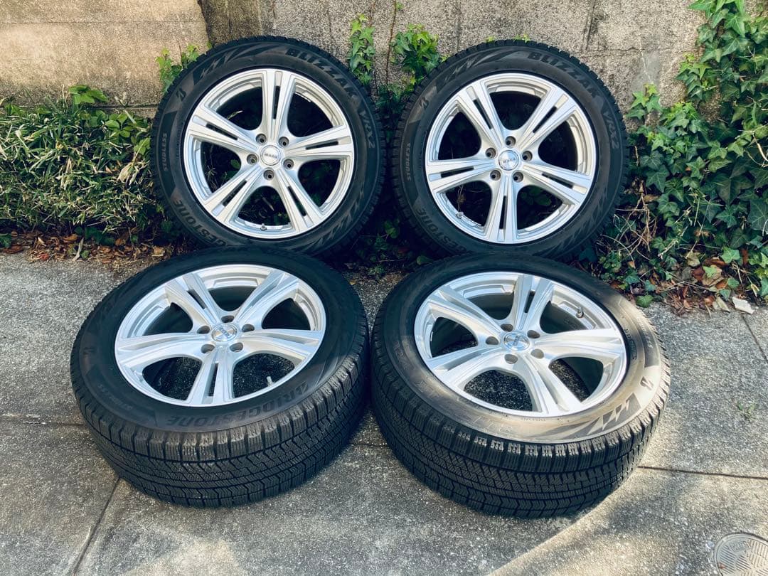 ブリヂストン スタッドレス ブリザックVRX2 18インチホイル付き4本セット