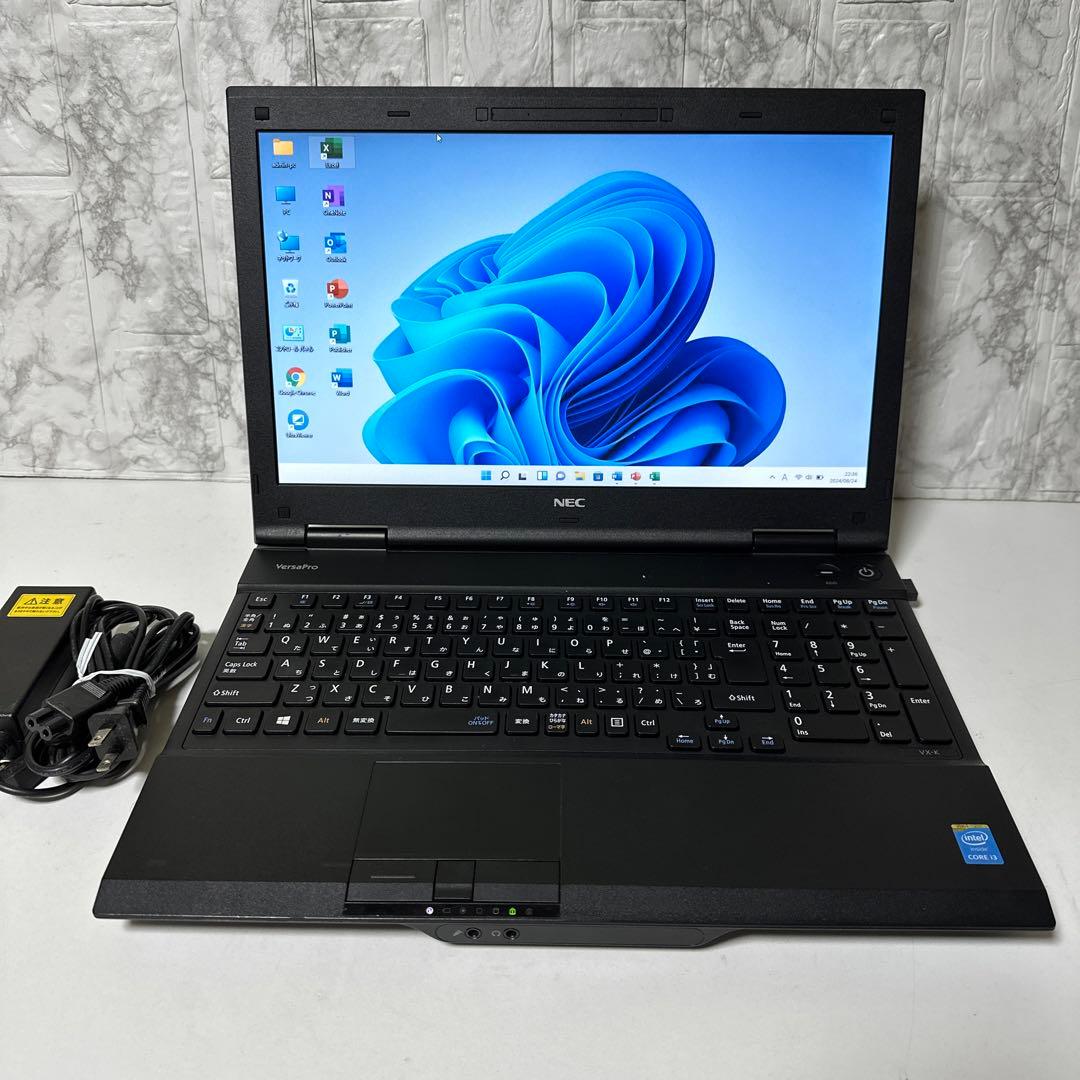 NEC VersaProノートパソコンSSD Windows11Pro オフィス