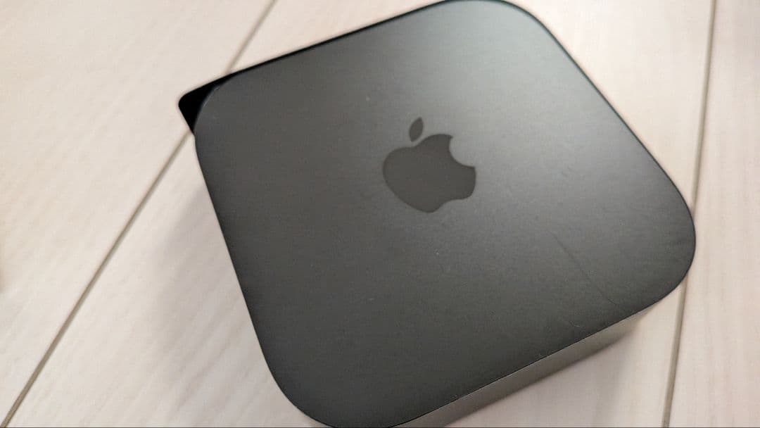 Apple TV ブラック(3世代) 本体とリモコン付き