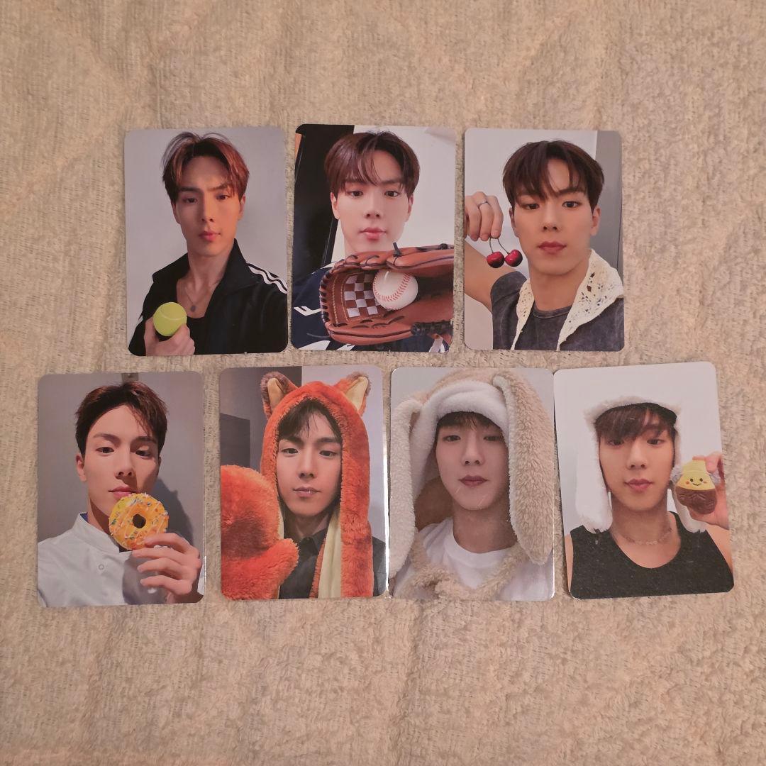 MONSTA X THE X ショヌ　特典トレカ ７枚セット