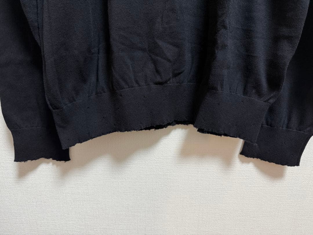 新品 MAISON MARGIELA メゾンマルジェラ ダメージ メンズ ニット