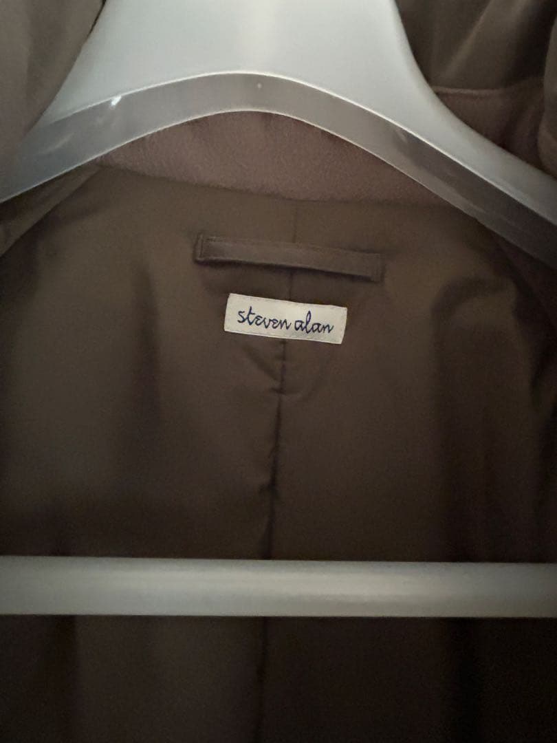 ＜Steven Alan＞ パデット スタンド コート　オリーブ　XL