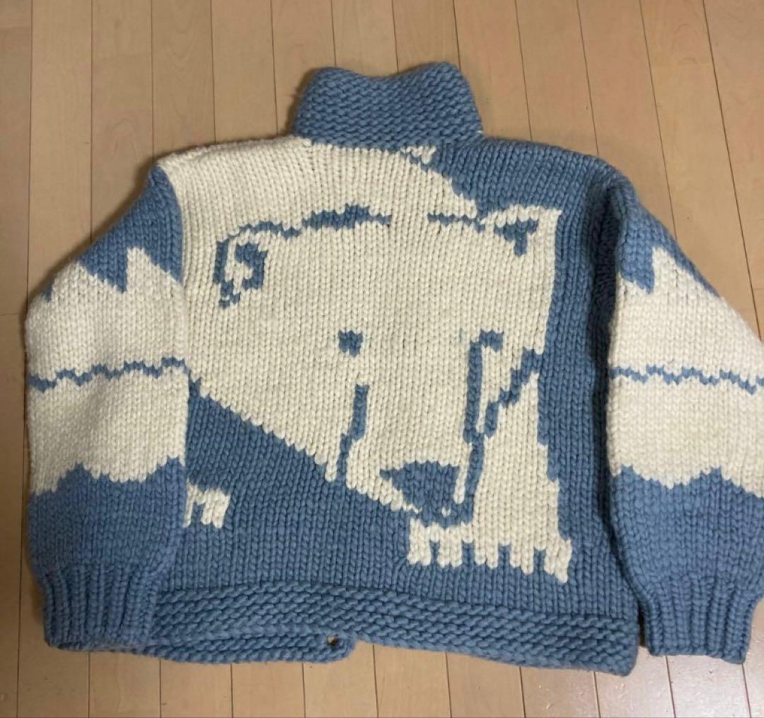 シロクマ柄カウチン　Sprit of West