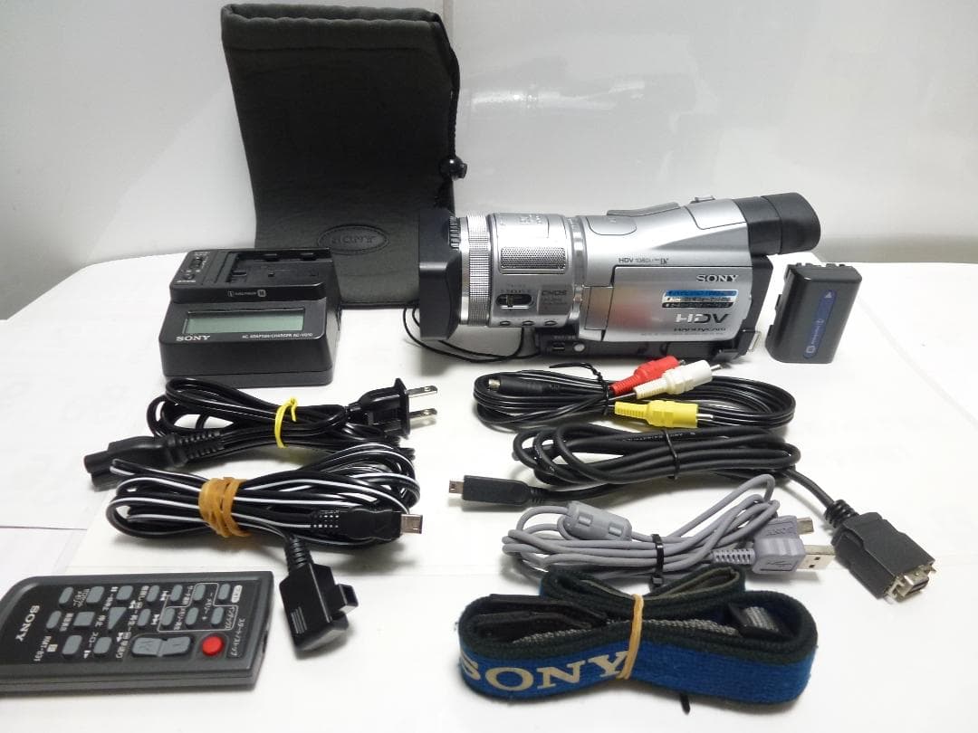 希少　動作品　Mini DV　ソニーデジタルビデオカメラSONY HDR-HC1