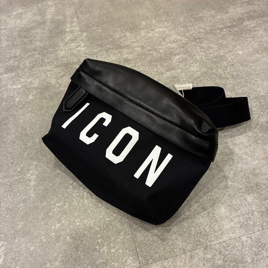 新品　DSQUARED2 アイコン ボディバッグ 牛革　レザー