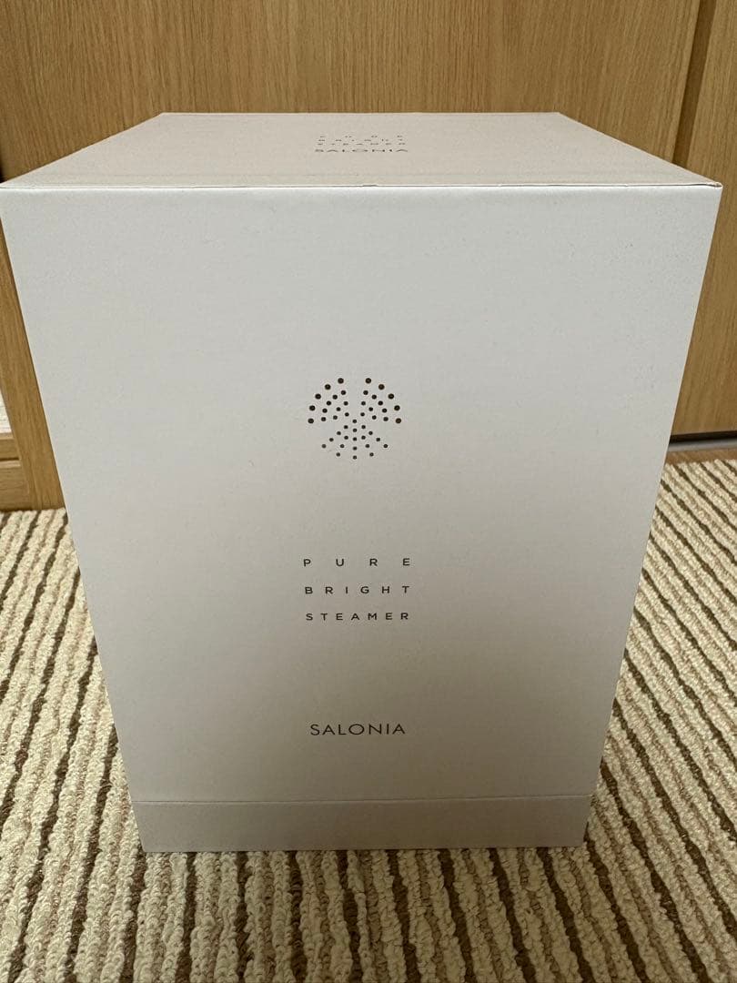 SALONIA PURE BRIGHT STEAMER グレー