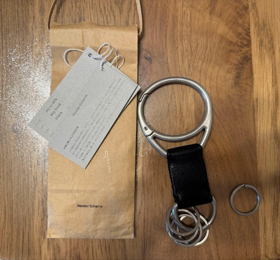 エンダースキーマ　5連キーリング　ブラック