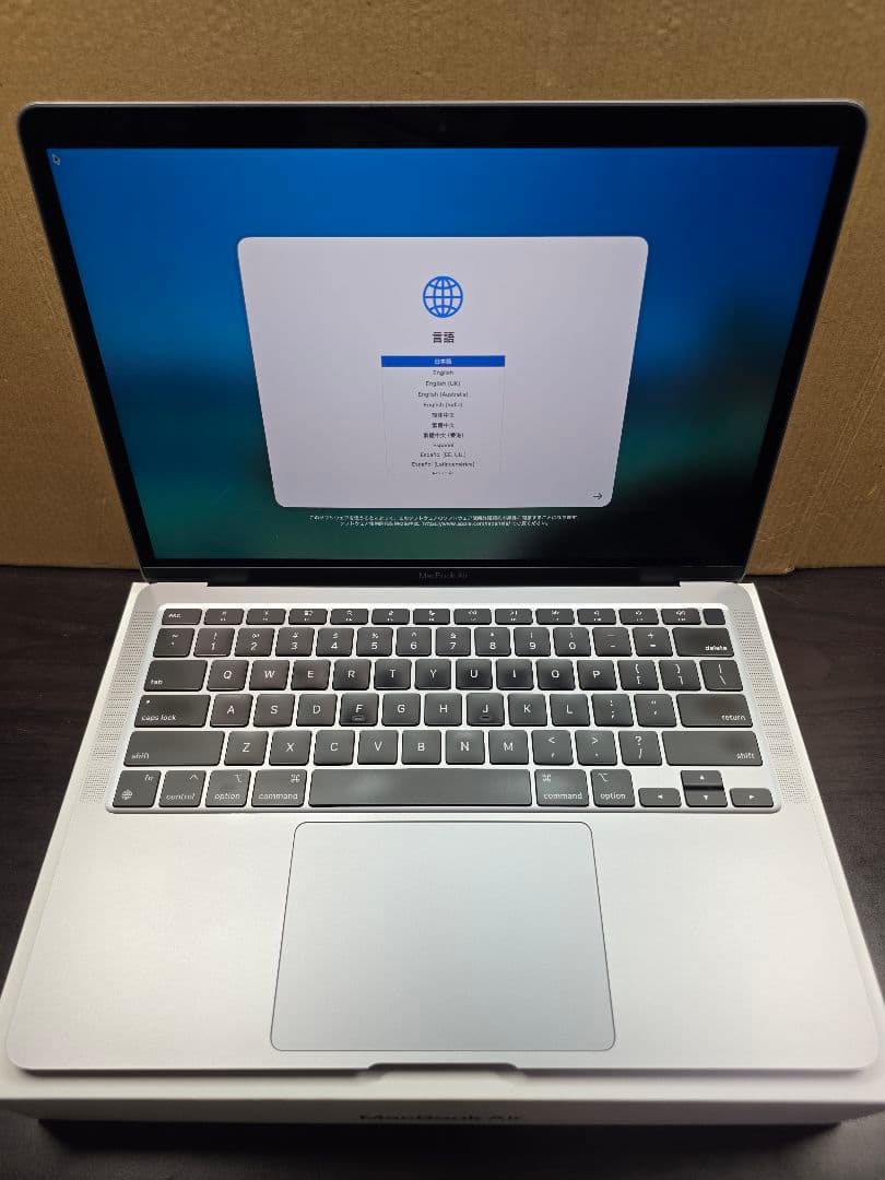 MacBook Air 13 M1 16gb 512gb 2020 US配列キー