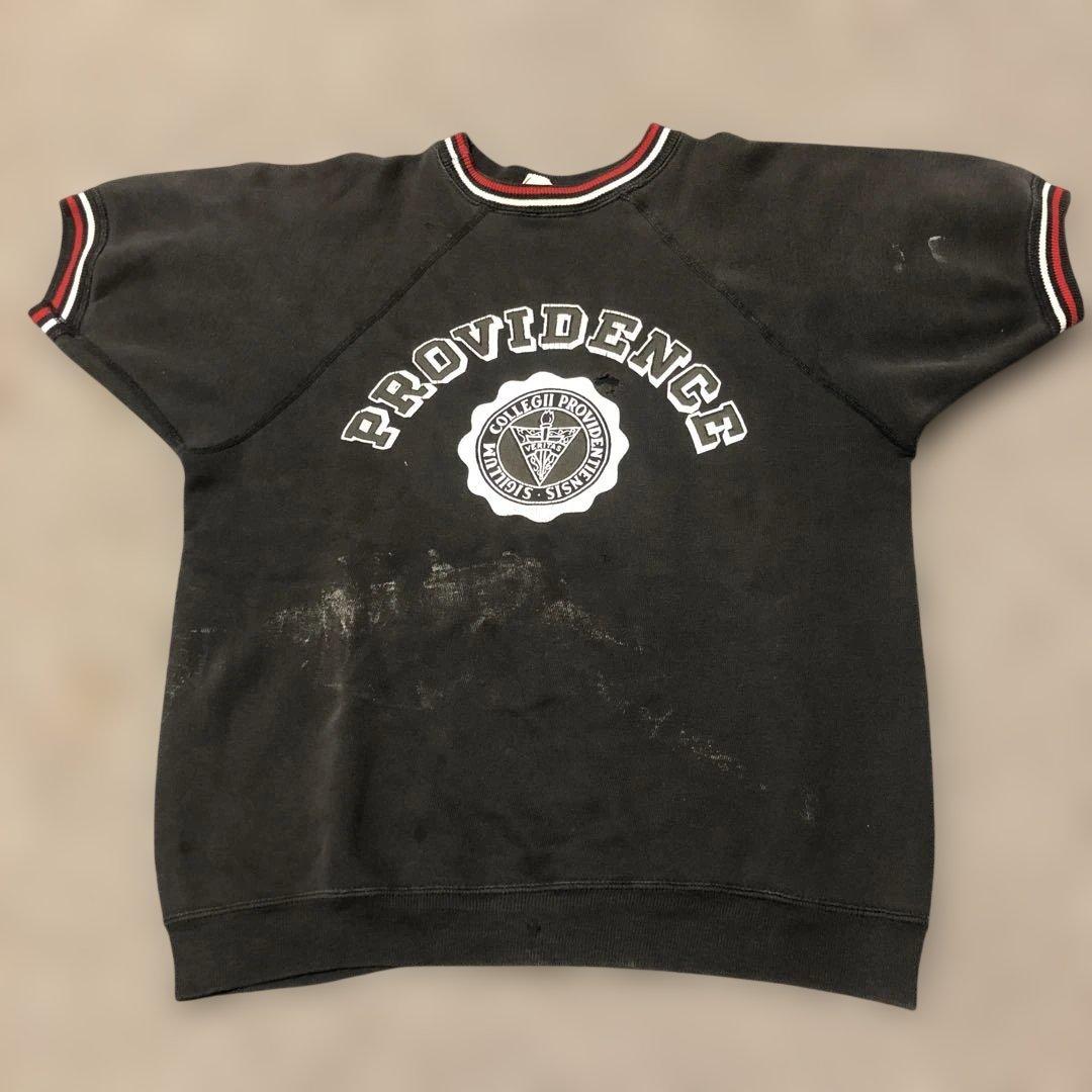 ほ*ん様 Champion 1960sブラックショートスリーブ　スウェット M