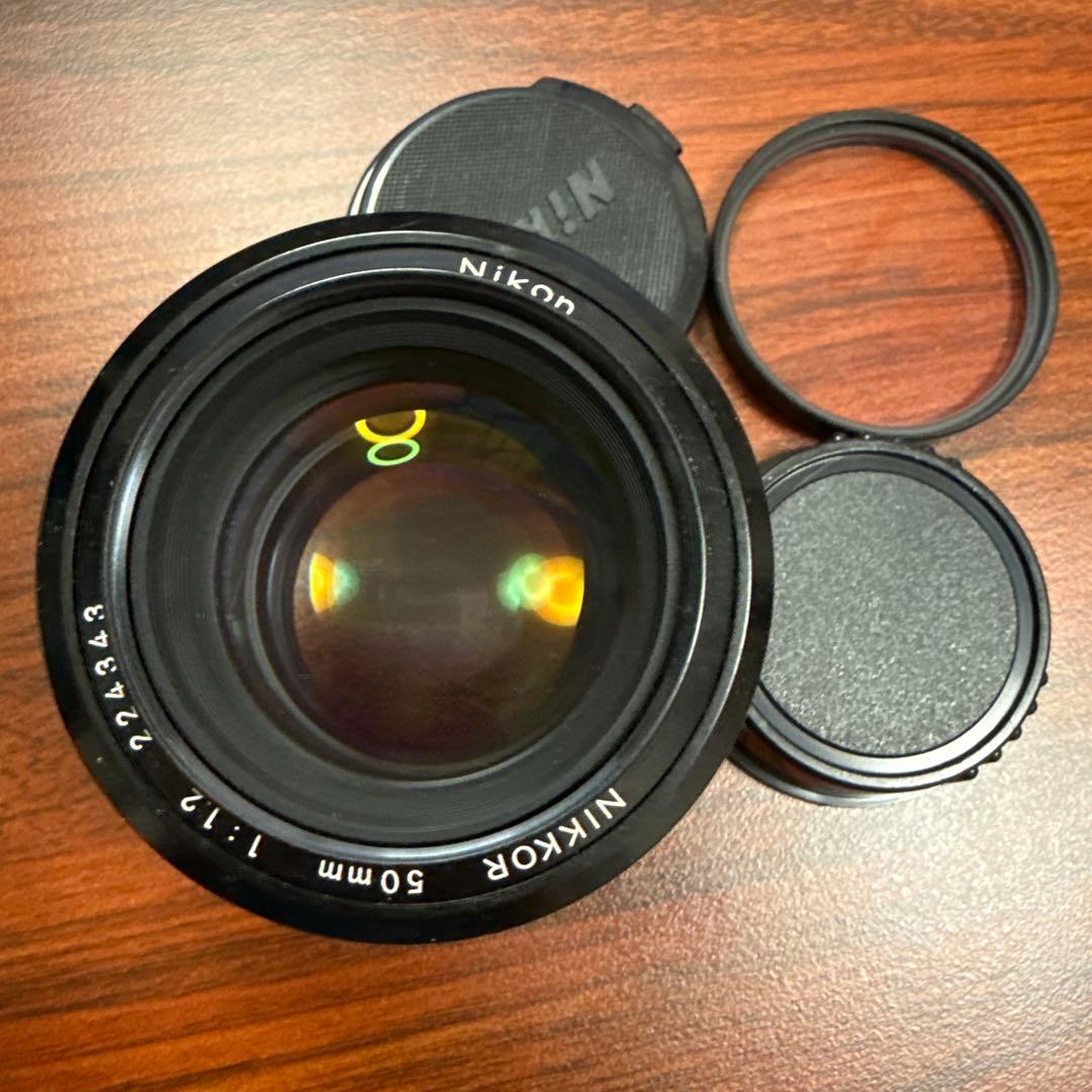 Nikon Ai Nikkor 50mm f/1.2 レンズ
