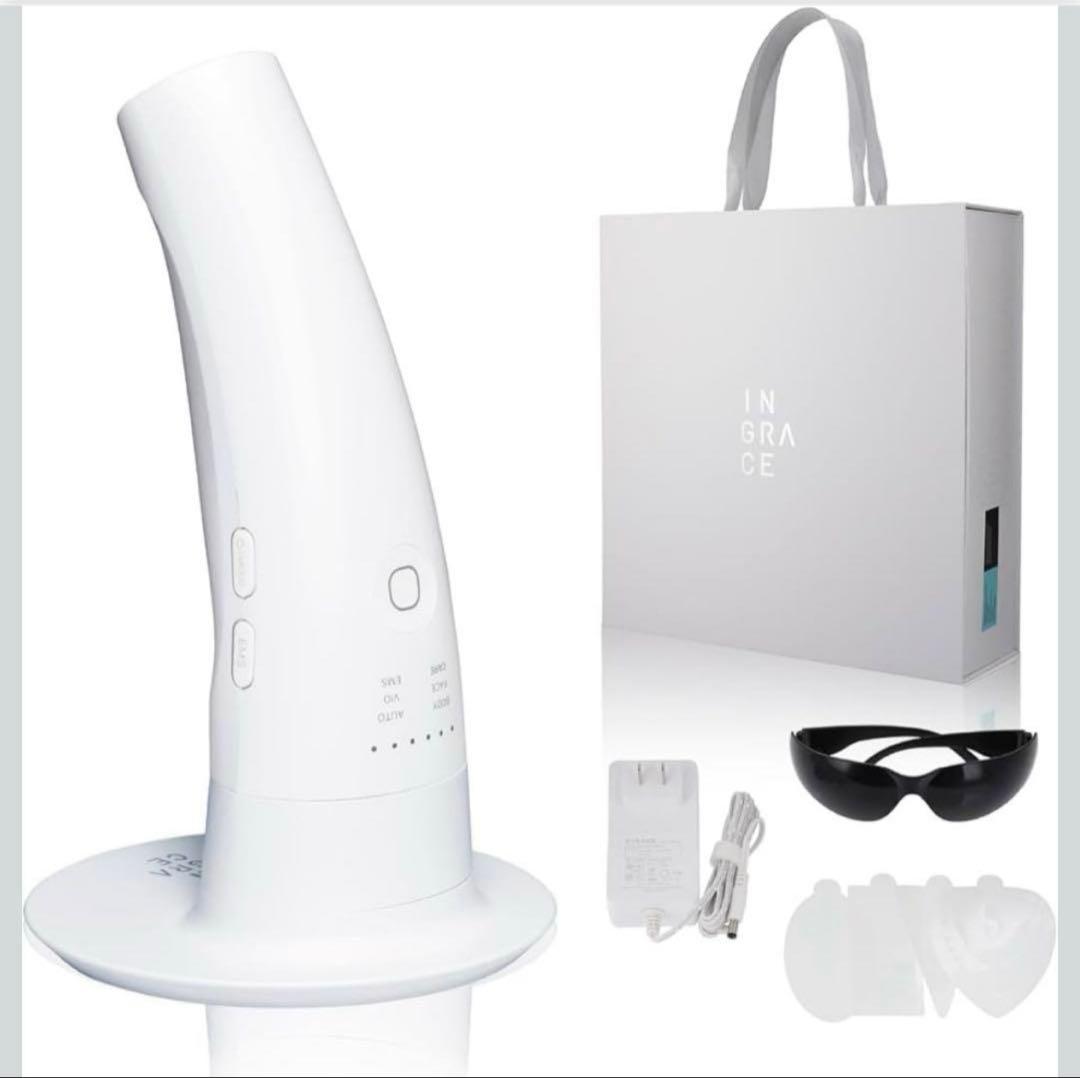 【通電のみ】INGRACE 光美顔器 白 ホワイト