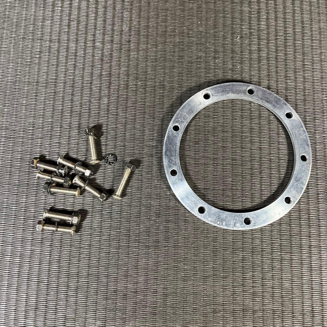 モトリタ　ウッドステアリング　4スポーク