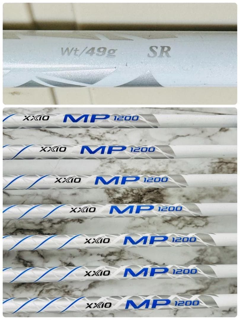 【良品】12代目ゼクシオ XXIO12 メンズアイアンセット 7本 SR