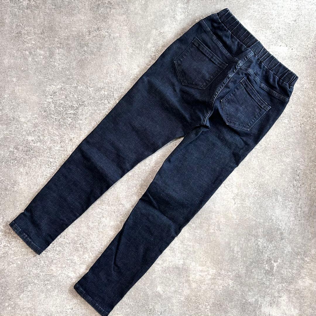 美品♪ ビアズリー　デニムパギンス　ストレッチ　ジーンズ　インディゴブルー