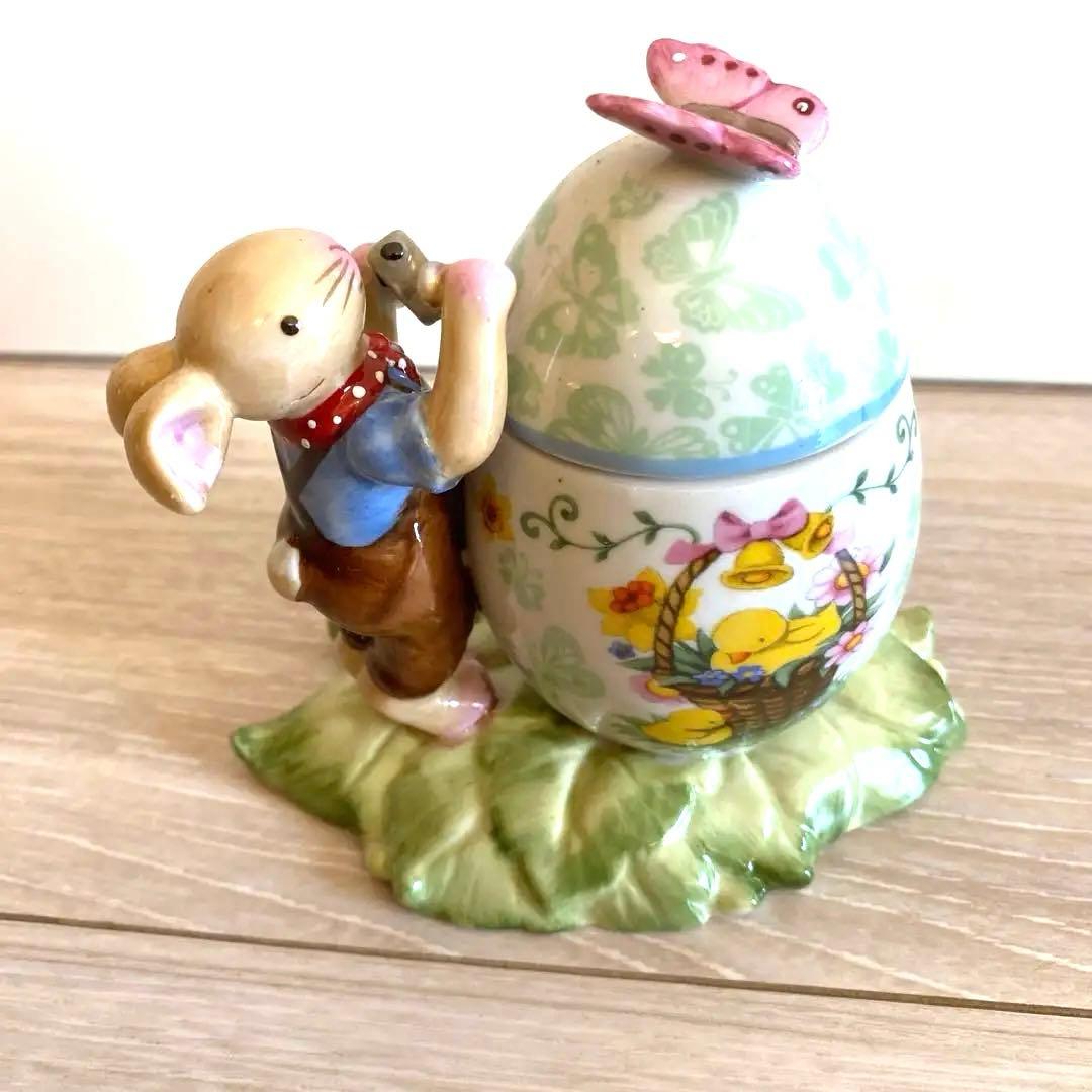 Villeroy & Boch バニーファミリー エッグボックス バニースカルプ