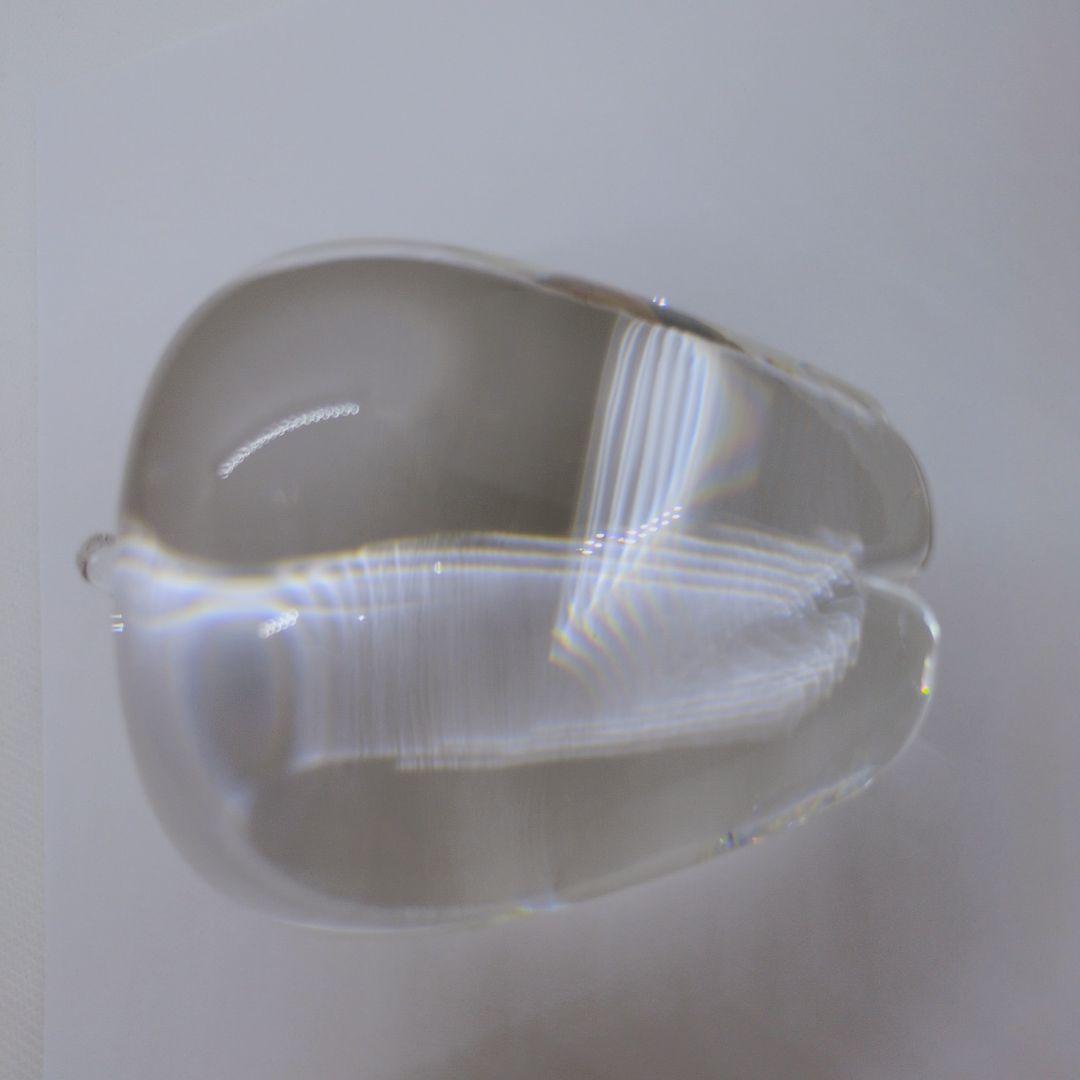 【美品】スチューベン　リンゴ　ガラス　オブジェ　キムタク　クリスタル