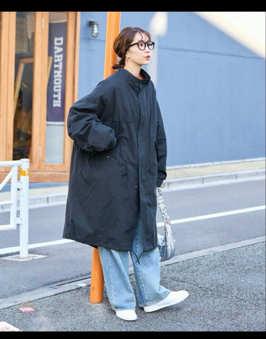 新品FREAKS STORE M65 キルティングライナー付きモッズコート