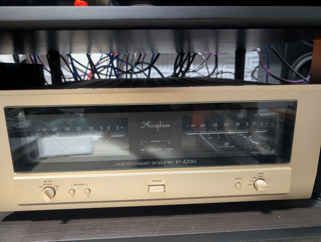 Accuphase P-4200 パワーアンプ　※元箱有り