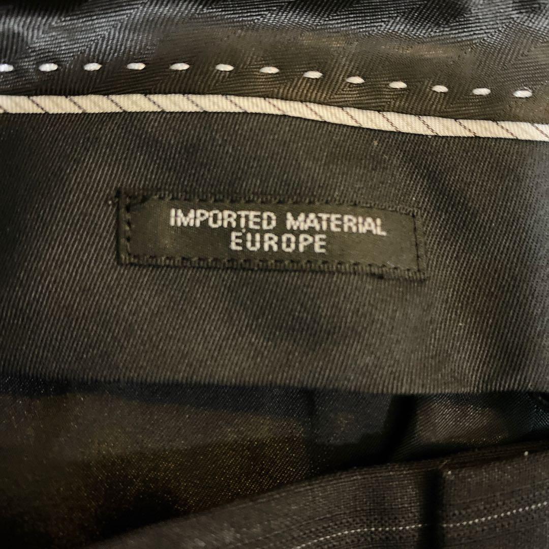 【美品♡】23区 パンツ セットアップ スーツ ブラック ウール ストライプ M