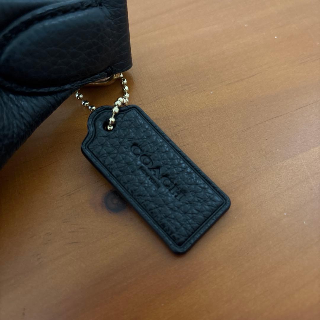 【美品】COACH　f48738　ウエストポーチ　ボディバッグ　ゴールド金具