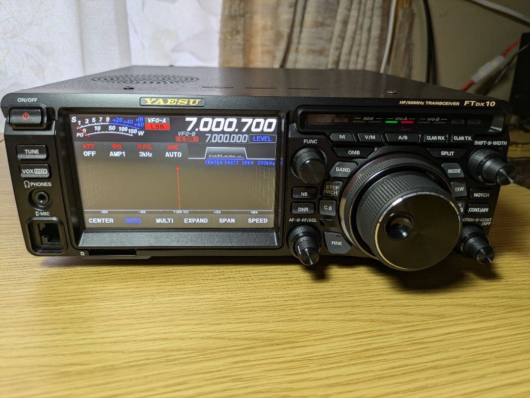 YAESU FTdx10 HF/50MHz トランシーバー