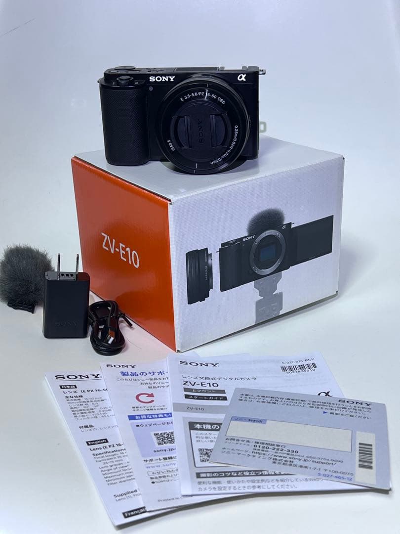 程度良好　動作確認済み　Sony ZV-E10 ミラーレス一眼 本体