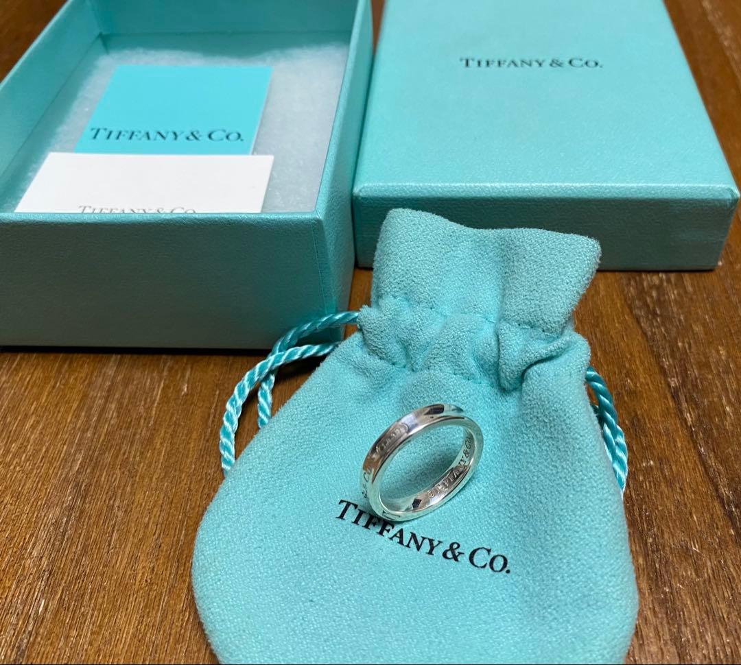 TIFFANY&Co. ティファニー ナローリング シルバー 1837 13号