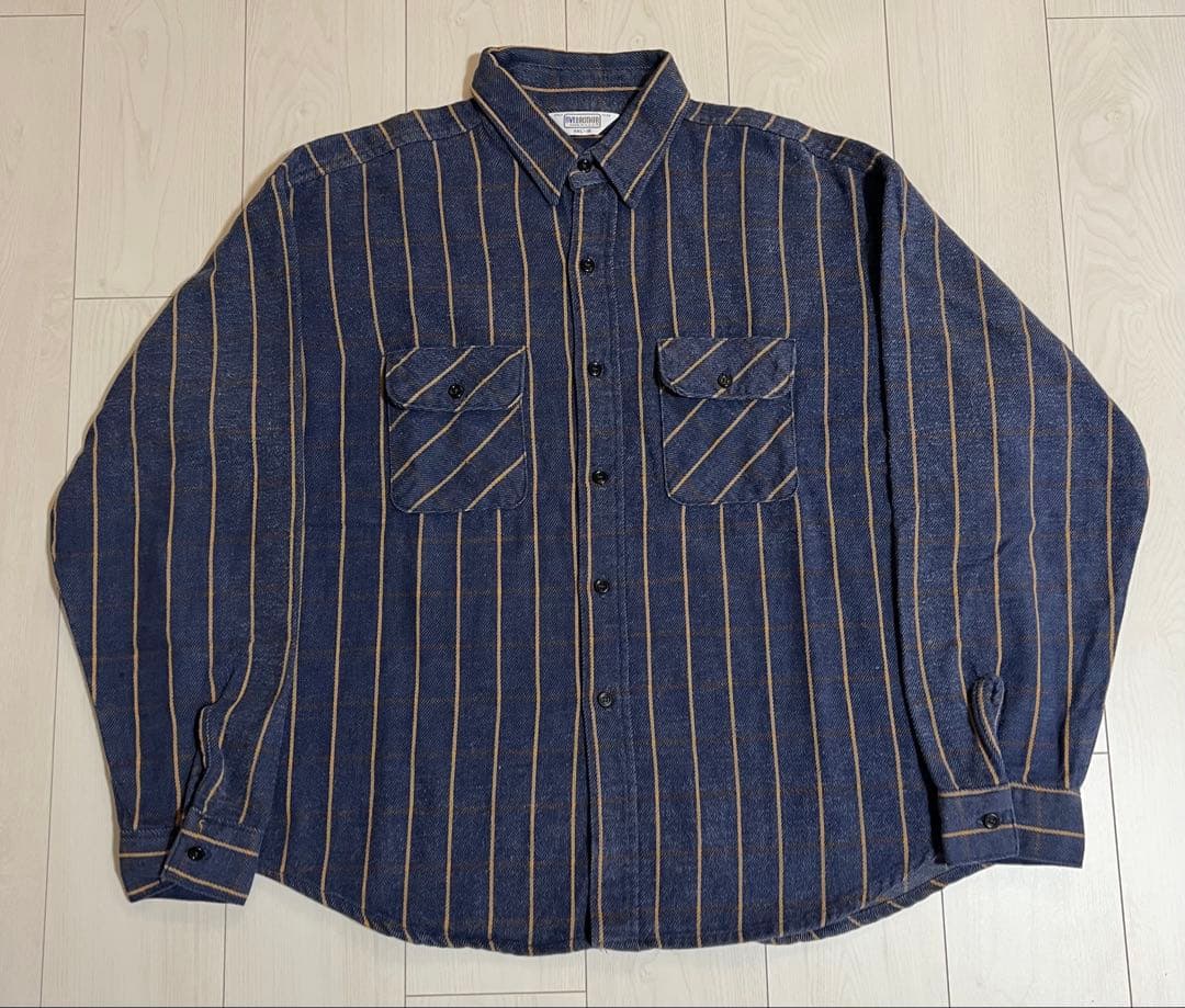 80s FIVE BROTHER ネルシャツ 2XL ファイブブラザー