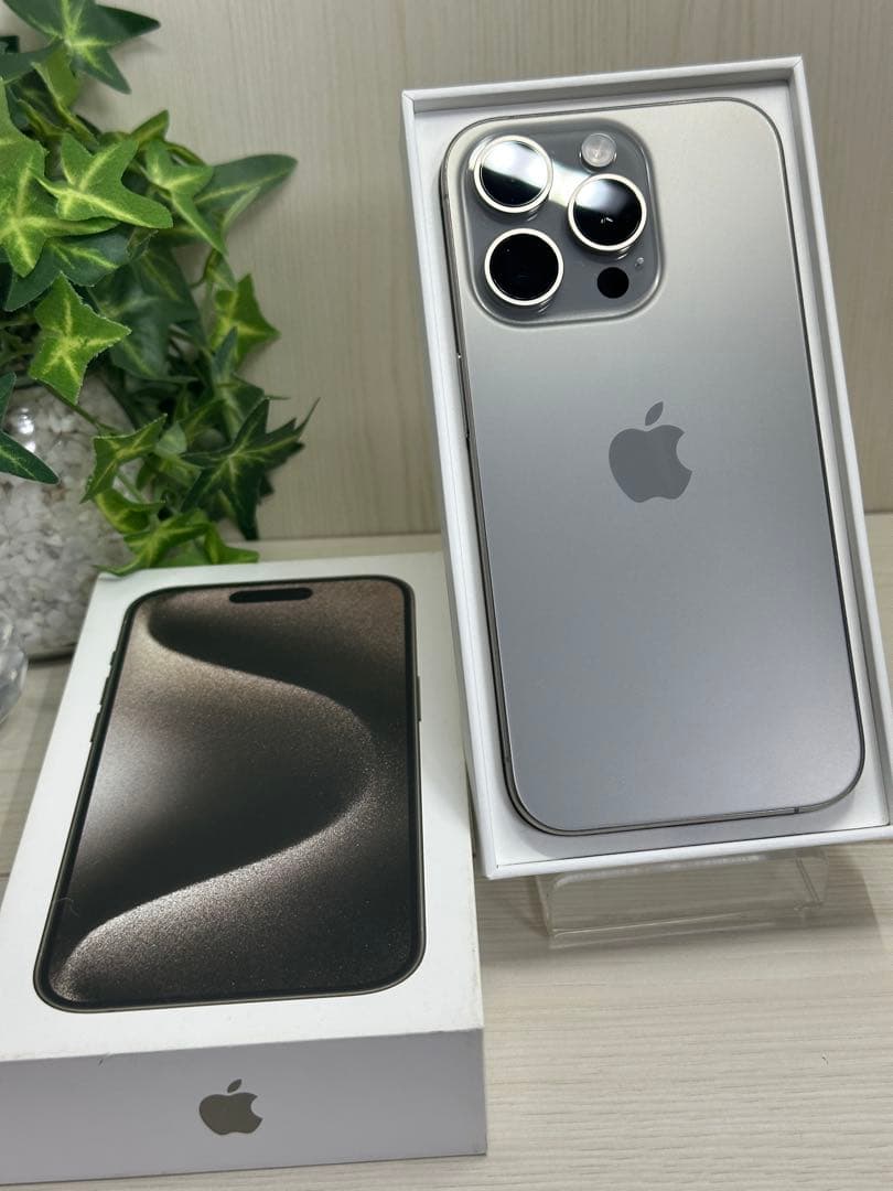 あ*様 ✅【動作未確認】iphone 15 Pro 256GB❣️国内版SIMフ