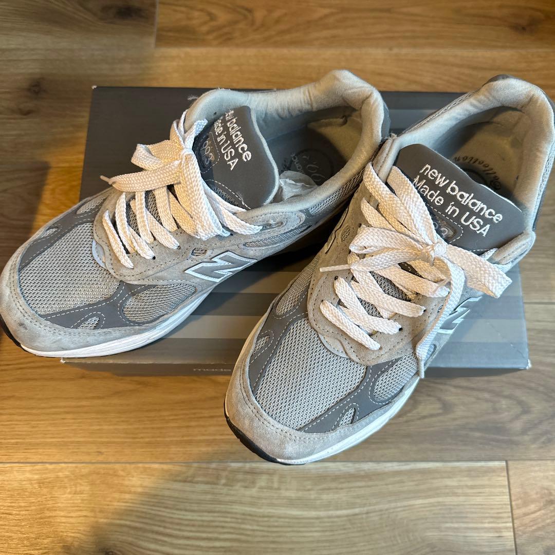 ニューバランス Made in USA 993 グレー