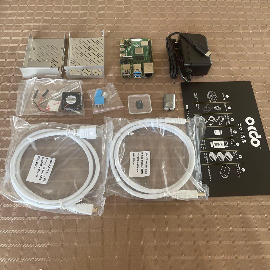 RaspberryPi 4 Model B 4GB セット 動作確認品