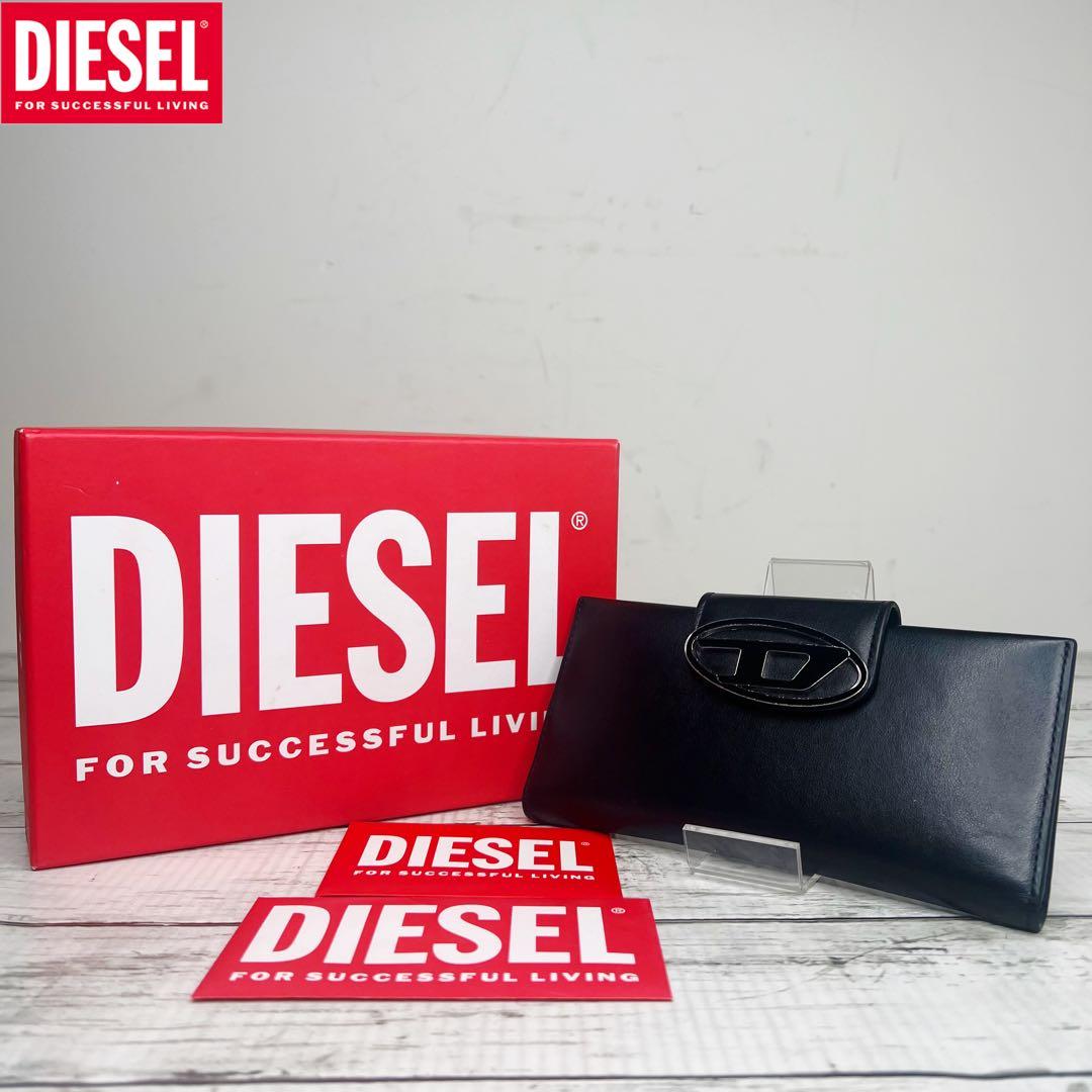 DIESEL ディーゼル レザー 長財布 美品
