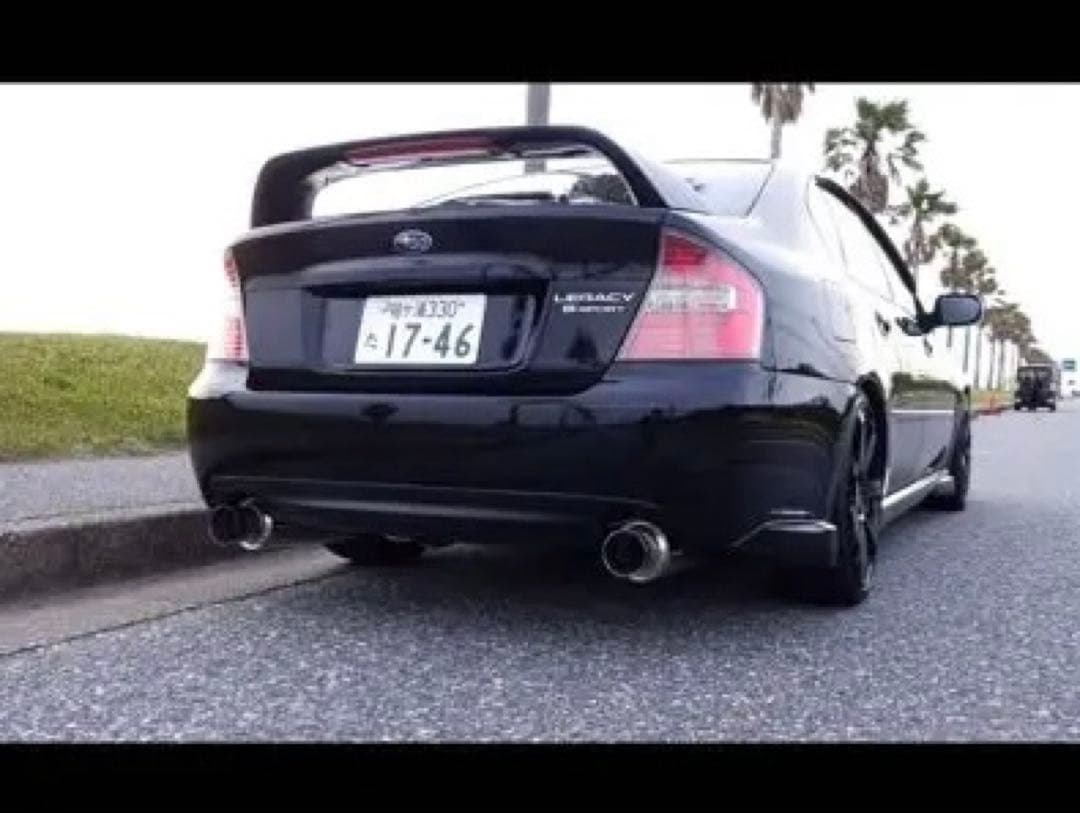 [柿本_改]BL5 レガシィB4用マフラー[Regu.06&R][車検対応]