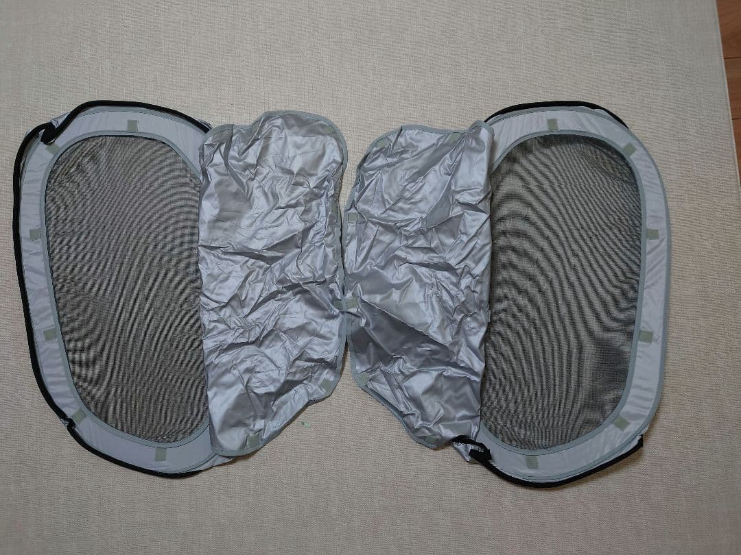 デリカD5用　三菱純正ワンタッチサンシェード