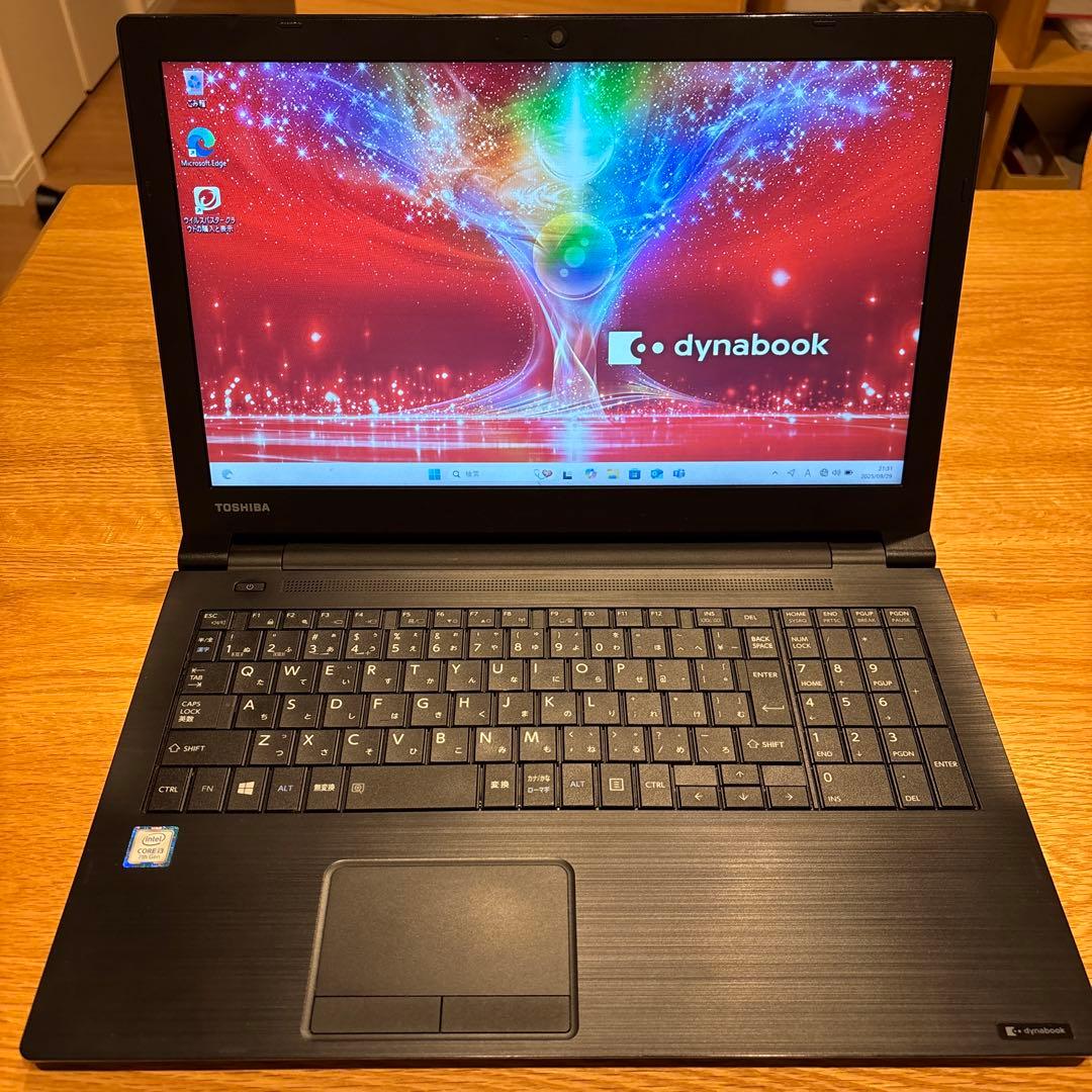 東芝　TOSHIBA Dynabook AE35/EB SSD換装　メモリ増量