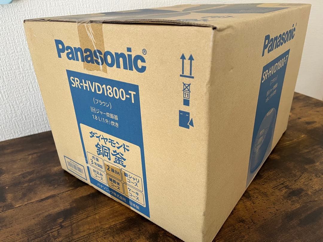 【新品】パナソニック IHジャー炊飯器 10合SR-HVD1800-T 1升