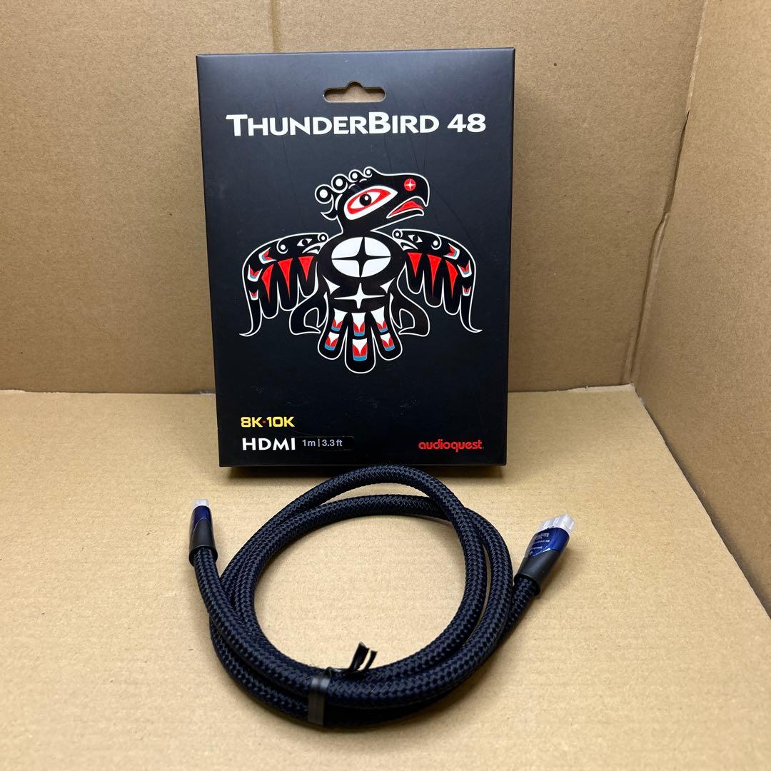 AudioQuest HDMIケーブル ブラック THU48G/1M