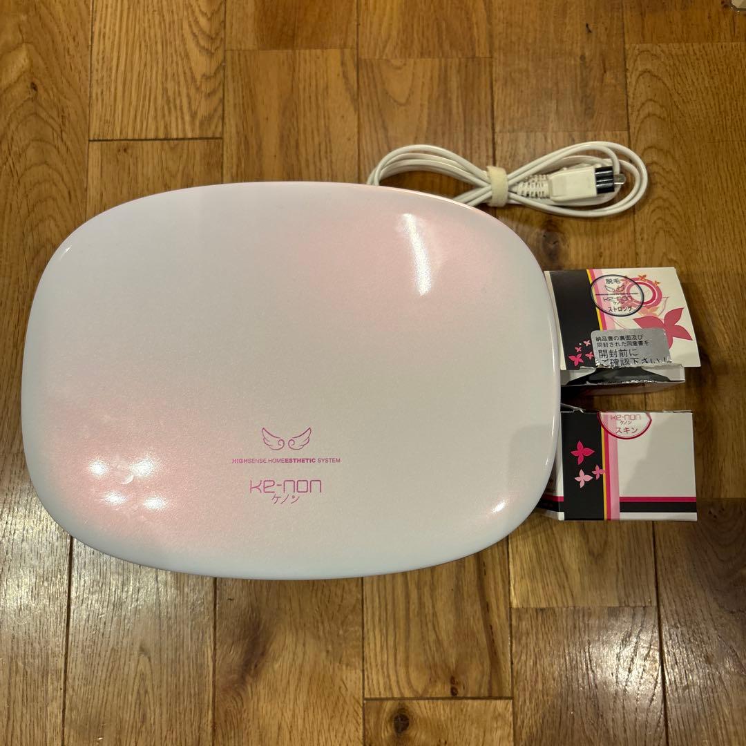 ケノン 脱毛器 6.3 カートリッジ3種付き