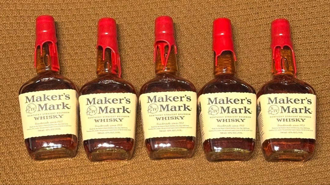 Maker'sMark メーカーズマーク　５本セット