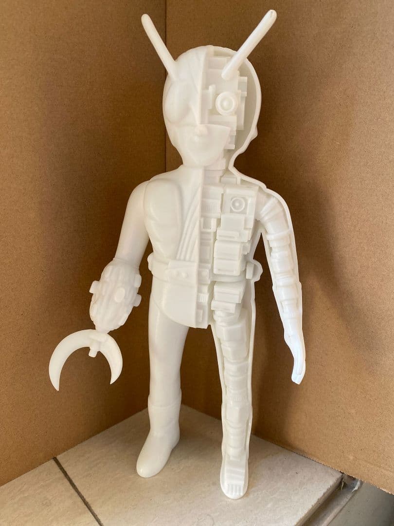 たろいもさん専用　ライダーマン ソフビ人形 仮面ライダー激罕 最初版 高27cm