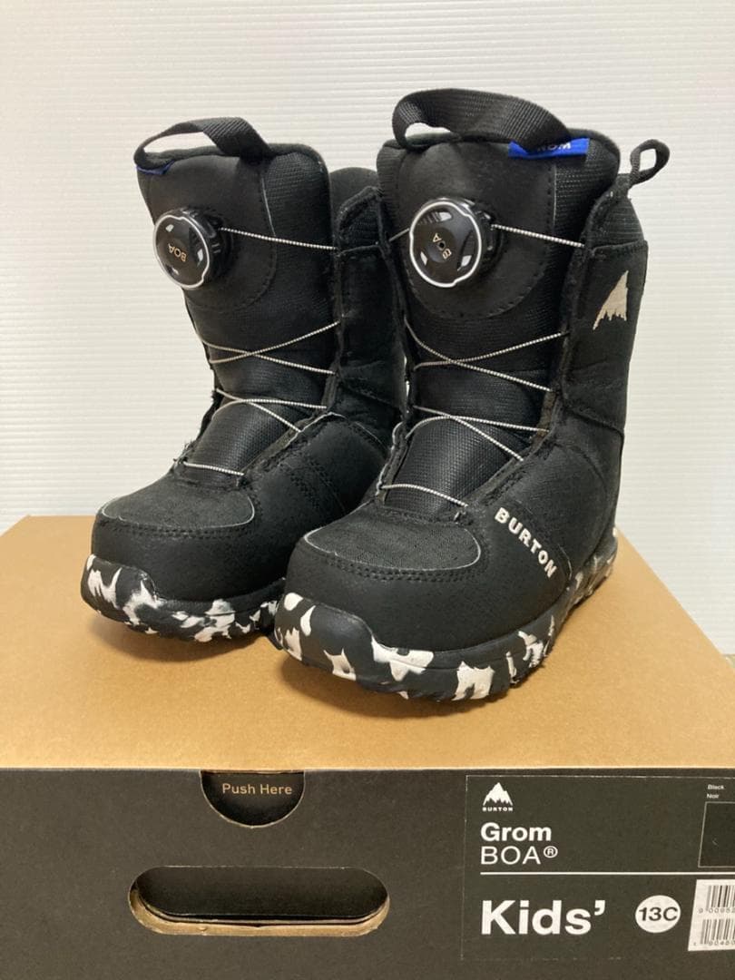 BURTON バートン キッズ ブーツ スノーボード グロムボア ジュニア　箱有