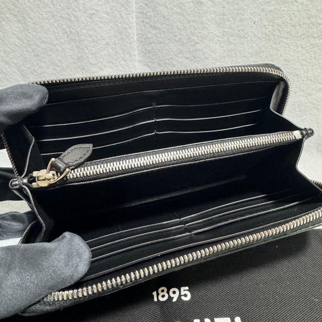 【自宅保管・ほぼ未使用品】BERLUTI イタウバ ジップウォレット